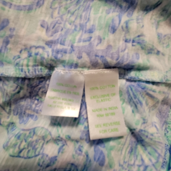 Lilly pulitzer Essie Tank blouse. - Picture 10 of 11